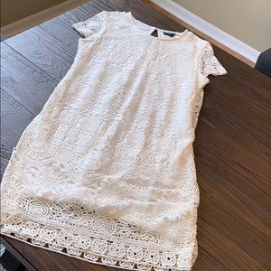 Allison Brittney Lace Dress Sz L NWT